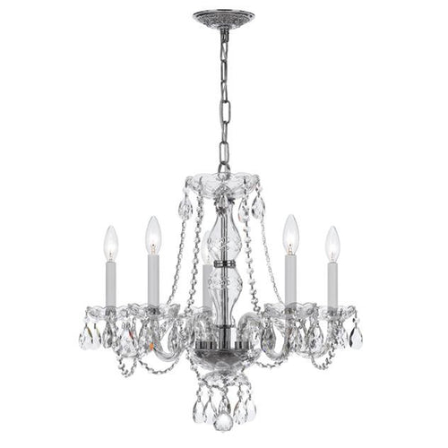 Traditional Crystal Chandelier, Lighting, Laura of Pembroke
