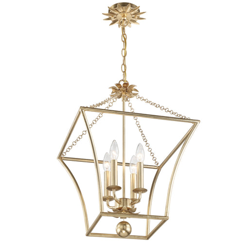Broche 4 Light Lantern