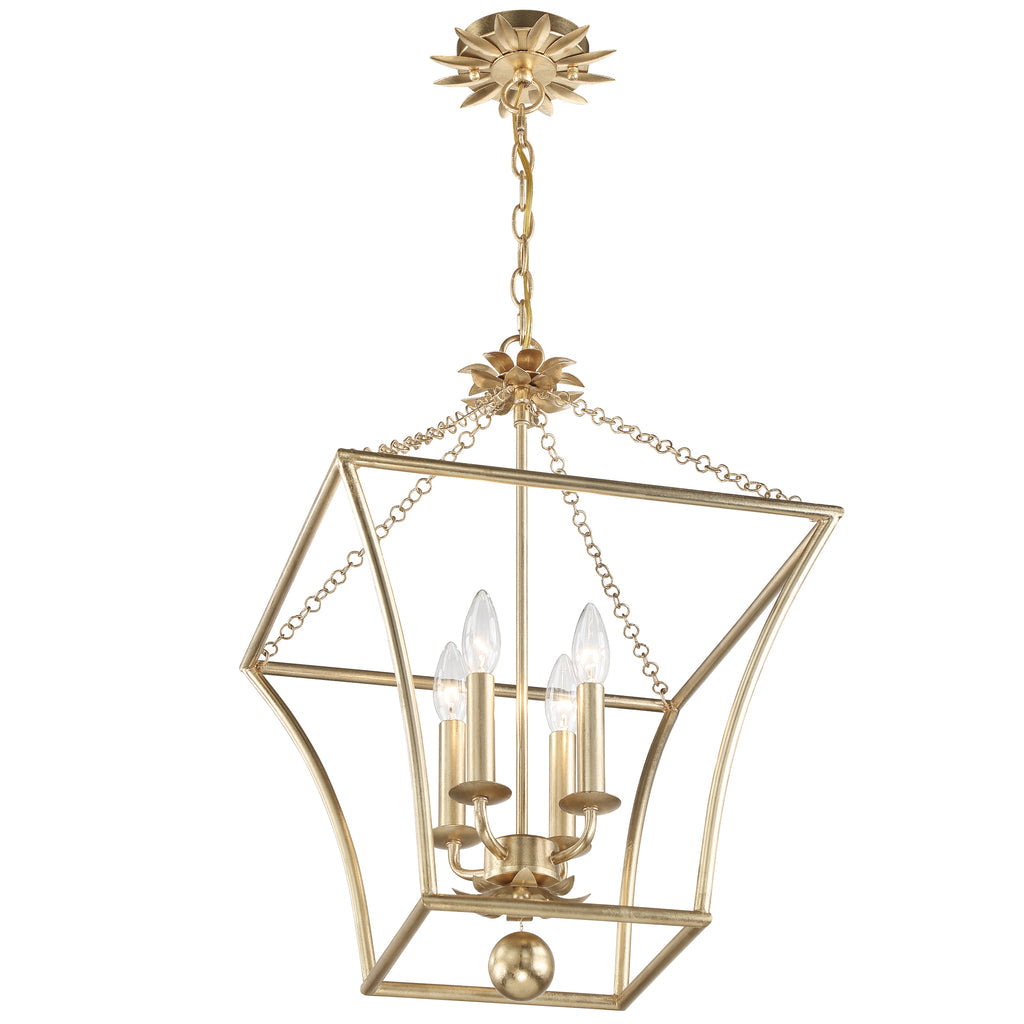 Broche 4 Light Lantern