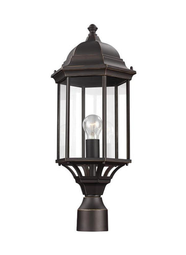 Antique Bronze Outdoor 1 Light Post Lantern, Lighting, Laura of Pembroke
