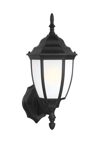 Black Traditional Outdoor 1 Light Wall Lantern, Lighting, Laura of Pembroke