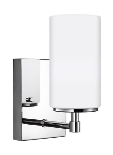 Spherical Chrome 1 Light Wall/Bath Sconce, Lighting, Laura of Pembroke