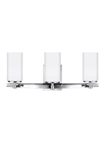 Spherical Chrome 3 Light Wall/Bath Sconce, Lighting, Laura of Pembroke