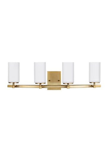 Spherical Satin Bronze 4 Light Wall/Bath Sconce, Lighting, Laura of Pembroke