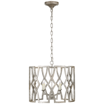 Star Canopy Small Lantern in Venetian Silver, Lighting, Laura of Pembroke
