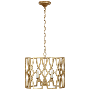 Star Canopy Small Lantern in Venetian Gold, Lighting, Laura of Pembroke