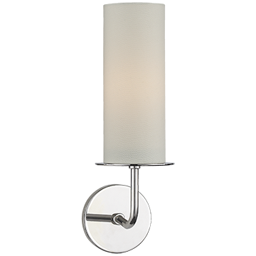 Kate Spade Hanging Shade Single Sconce in Polished Nickel, Lighting, Laura of Pembroke