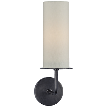 Kate Spade Hanging Shade Single Sconce in Gun Metal, Lighting, Laura of Pembroke