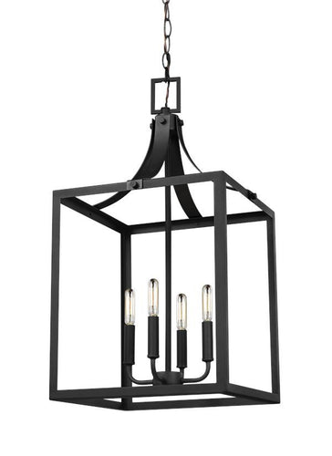 Large 4 Light Hall/Foyer in Black, Lighting, Laura of Pembroke