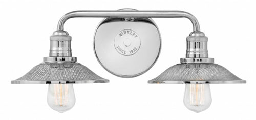 Polished Nickel Rigby Bath Two Light, Lighting, Laura of Pembroke