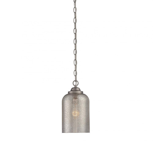 Silver Mercury 1 Light Pendant, Lighting, Laura of Pembroke