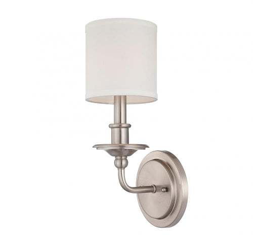 Satin Nickel Wall Light, Lighting, Laura of Pembroke