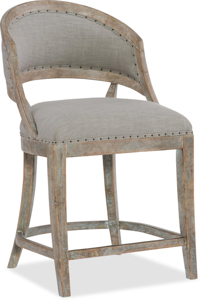 Barrel Back Counter Stool, Home Furnishings, Laura of Pembroke