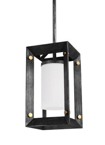 Raw Steel 1 Light Mini Pendant, Lighting, Laura of Pembroke