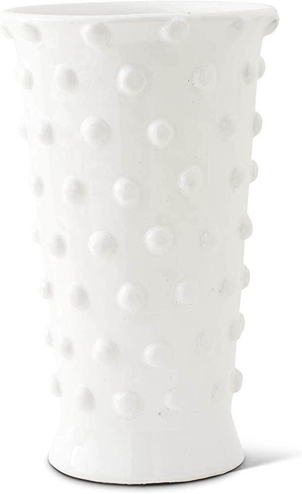 GLAZED DOT VASE