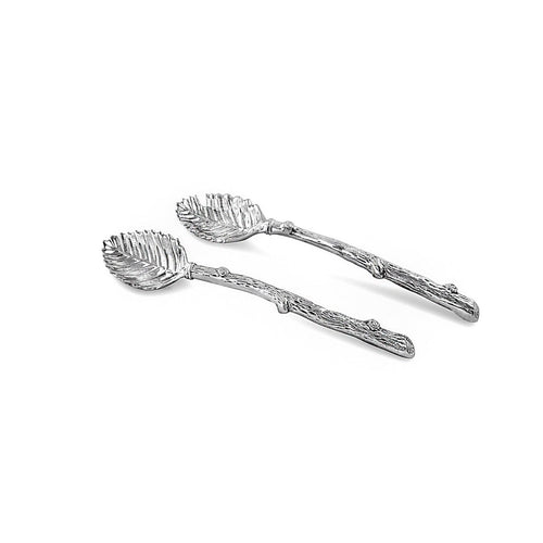 FOREST SALAD SERVERS (LG)