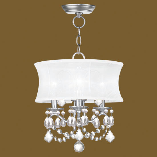 Mini Chandelier with Shade, Lighting, Laura of Pembroke