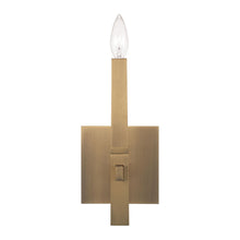BLAKE 1-LIGHT SCONCE, AGED BRASS