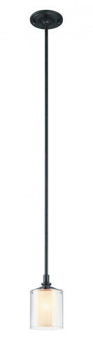French Iron 1 Light Mini Pendant, Lighting, Laura of Pembroke