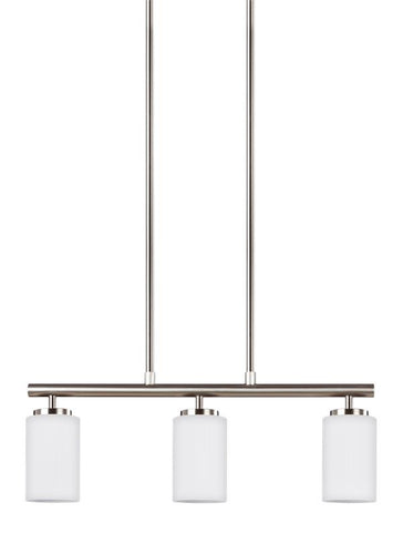 Etched Glass 3 Light Pendant, Lighting, Laura of Pembroke