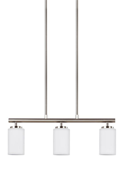 Etched Glass 3 Light Pendant, Lighting, Laura of Pembroke