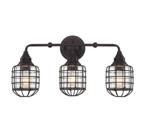 Cage 3 Light Sconce, Lighting, Laura of Pembroke