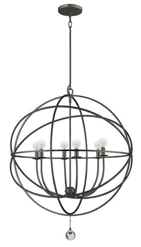 6 Light Sphere Chandelier, Lighting, Laura of Pembroke