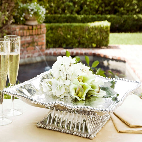 Square Pedestal Platter, Gifts, Beatriz Ball, Laura of Pembroke