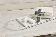 WHITE MARBLE CROSS