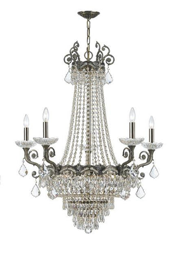 Majestic 13 Light Brass Chandelier, Lighting, Laura of Pembroke