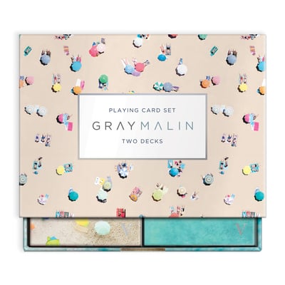 GRAY MALIN THE BEACH PLAYING CARD SET