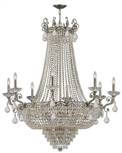 Majestic 20 Light Brass Chandelier, Lighting, Laura of Pembroke