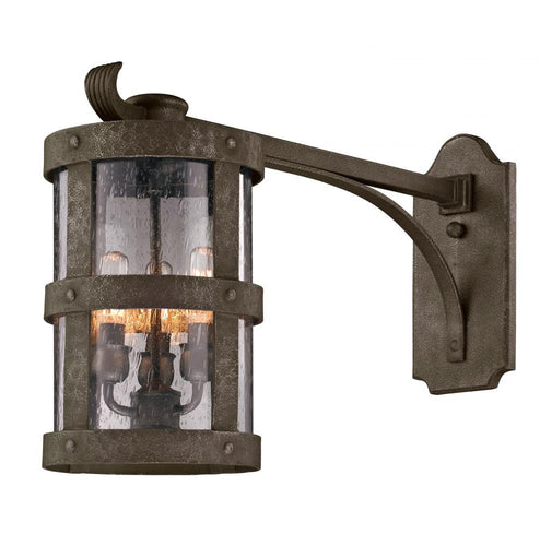 Bronze Outdoor 3 Light Wall Lantern, Lighting, Laura of Pembroke