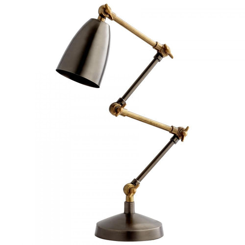 DESK LAMP BRONZE + BLK