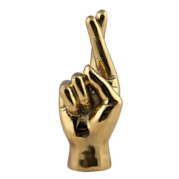 FINGERS CROSSED SCULPTURE