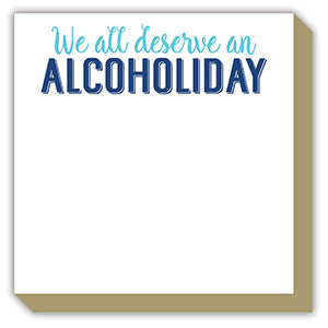 ALCOHOLIDAY LUXE NOTEPAD