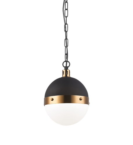 TORINO PENDANT, AGED GOLD BRASS