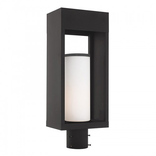 Bleecker 1 Light Black Post Top Lantern, Lighting, Laura of Pembroke