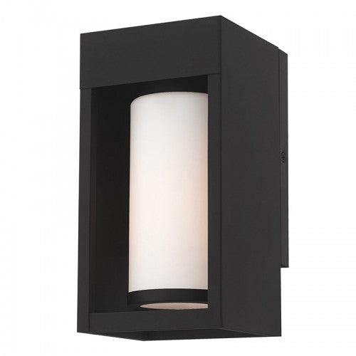 Bleecker 1 Light Black Wall Lantern, Lighting, Laura of Pembroke