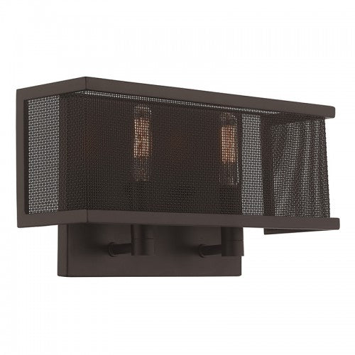 Braddock 2 Light Bronze Wall Sconce, Lighting, Laura of Pembroke