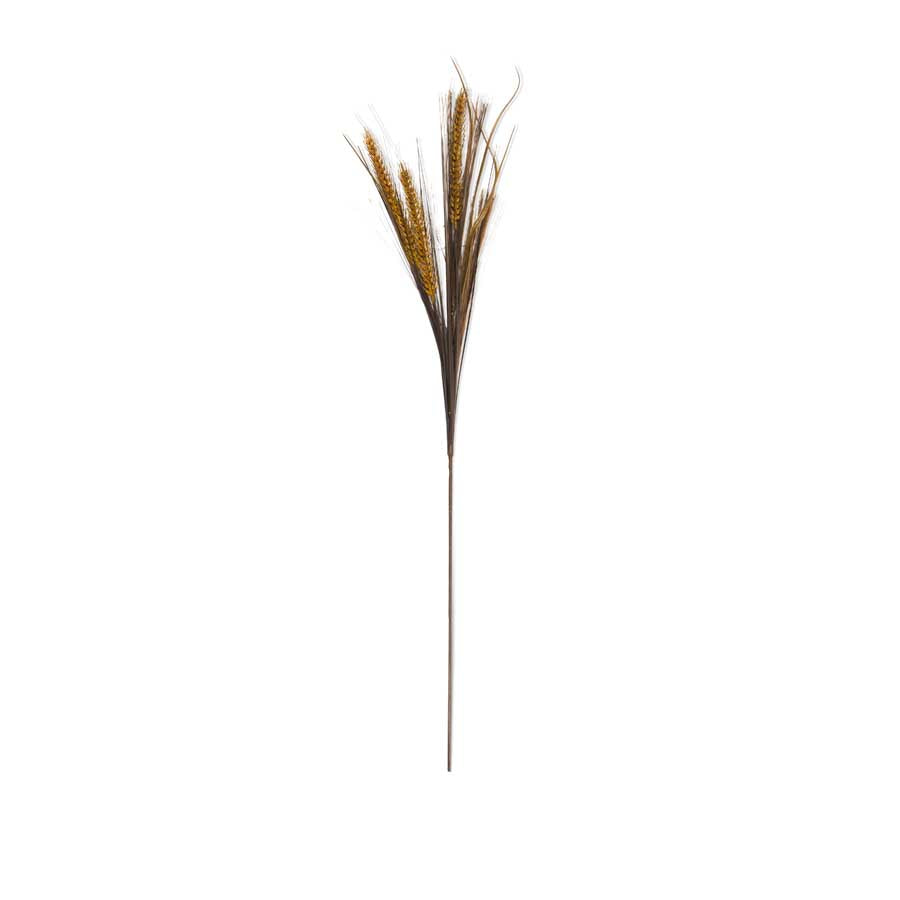 Brown Wheat and Grass Spray