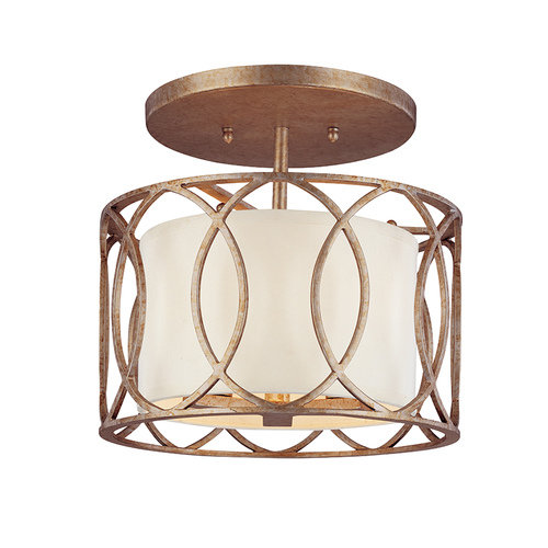 Silve Gold Sausalito Semi Flush Mount, Lighting, Laura of Pembroke
