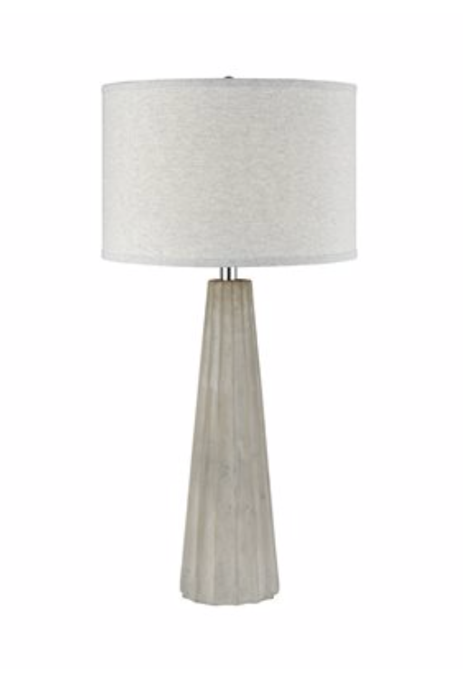 CASTLESTONE TABLE LAMP IN POLISHED CONCRETE
