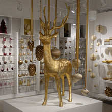 LARGE GOLD REINDEER