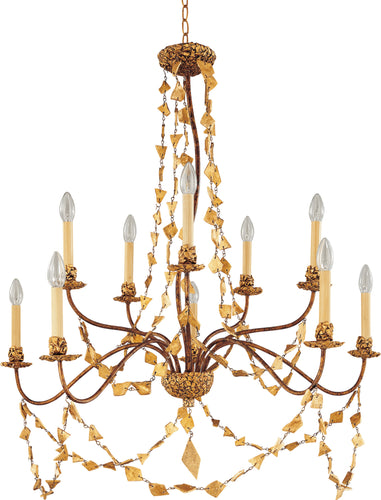Mosaic Jewels Chandelier, Lighting, Laura of Pembroke