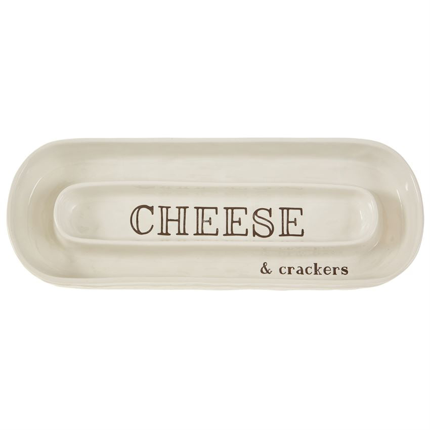 CHEESE & CRACKERS SERVER