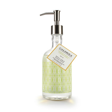 Ginger Pomelo Glass Refillable Hand Soap, Gifts, Caldrea, Laura of Pembroke