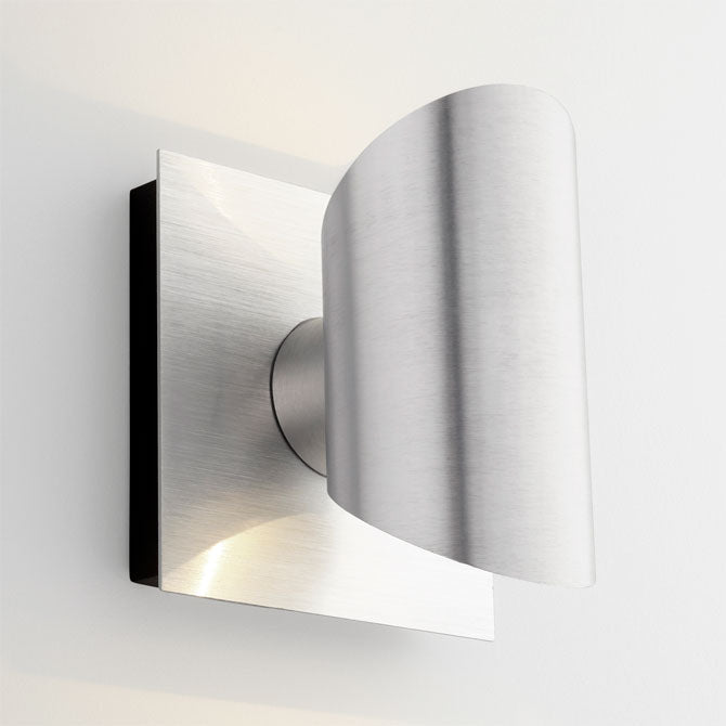 Caliber Outdoor Sconce - Brushed Aluminum - Lighting - Laura of Pembroke