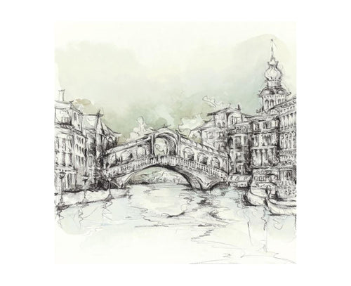 City Sketch I 30X30, Home Accessories, Laura of Pembroke