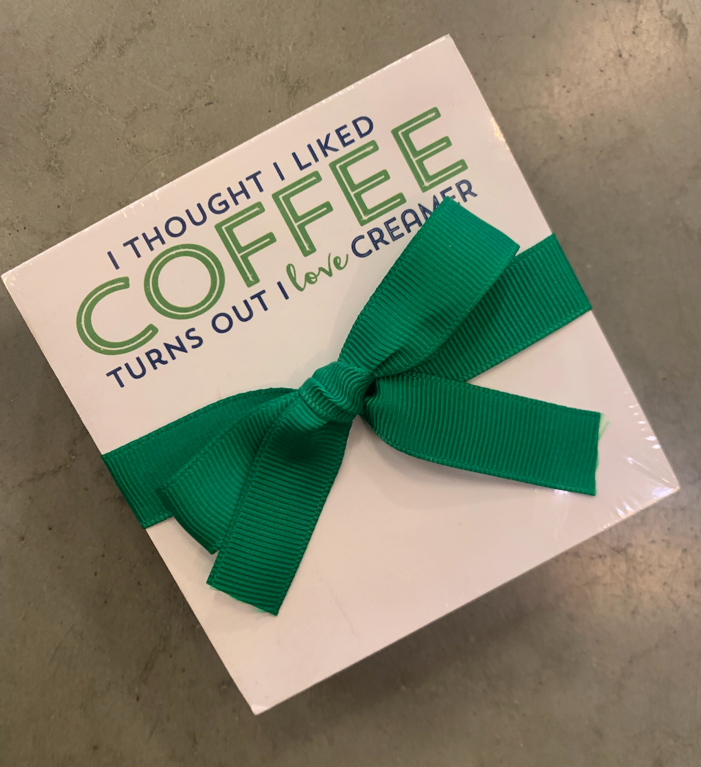 'I Thought I Liked Coffee' Mini Luxe Notepad 